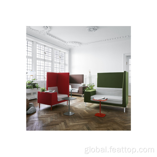 Soundproof Sofa Booth Durable Privacy Pods Office Sofa Seating for Meeting Supplier